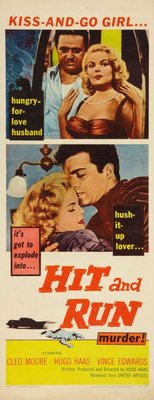 Hit and Run movie poster (1957) Sweatshirt