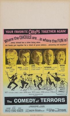 The Comedy of Terrors movie poster (1964) mug