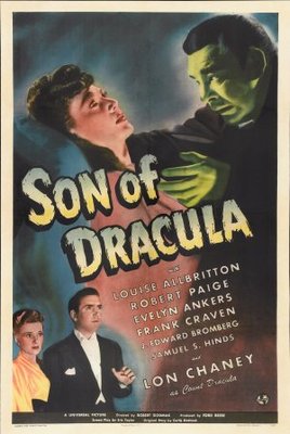 Son of Dracula movie poster (1943) calendar