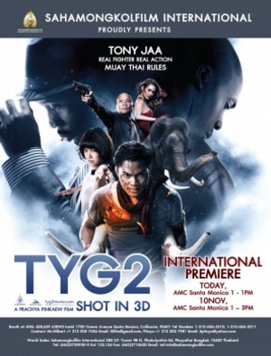 Tom yum goong 2 movie poster (2013) Longsleeve T-shirt