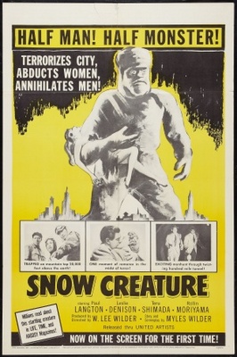 The Snow Creature movie poster (1954) Sweatshirt