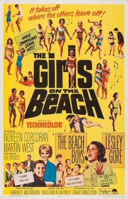 The Girls on the Beach movie poster (1965) poster