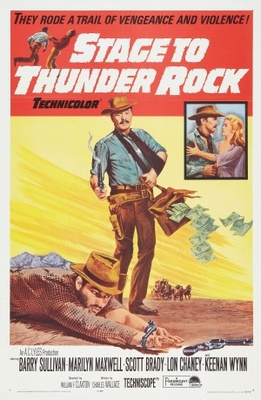 Stage to Thunder Rock movie poster (1964) tote bag