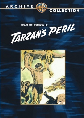 Tarzan's Peril movie poster (1951) tote bag
