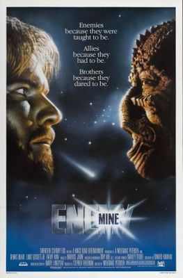 Enemy Mine movie poster (1985) tote bag