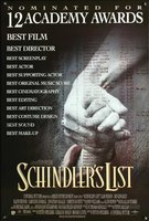 Schindler's List movie poster (1993) hoodie #657001