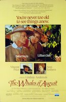 The Whales of August movie poster (1987) Poster MOV_43862805