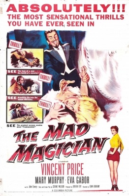 The Mad Magician movie poster (1954) tote bag