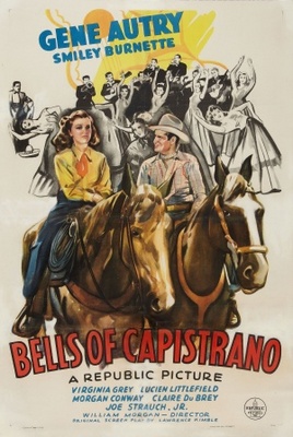 Bells of Capistrano movie poster (1942) tote bag