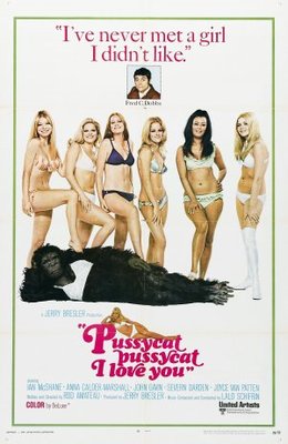 Pussycat, Pussycat, I Love You movie poster (1970) mouse pad