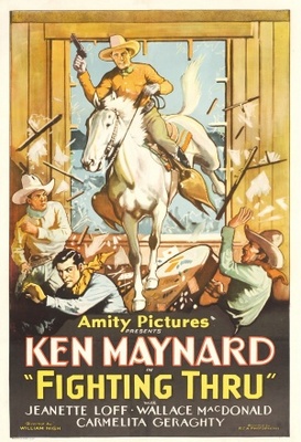 Fighting Thru; or, California in 1878 movie poster (1930) calendar