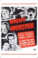 Night Monster movie poster (1942) Longsleeve T-shirt #695456