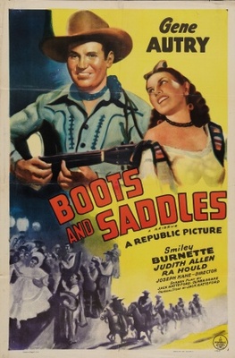 Boots and Saddles movie poster (1937) Longsleeve T-shirt
