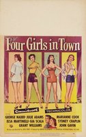 Four Girls in Town movie poster (1957) Sweatshirt #695224