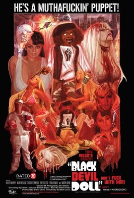 Black Devil Doll movie poster (2007) tote bag
