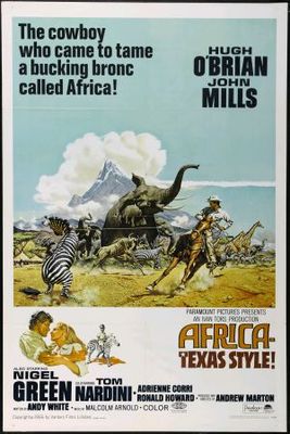 Africa - Texas Style! movie poster (1967) Mouse Pad MOV_44577765