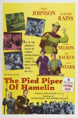 The Pied Piper of Hamelin movie poster (1957) calendar