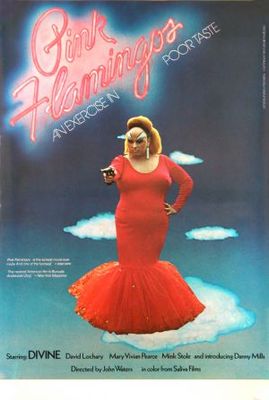Pink Flamingos movie poster (1972) hoodie