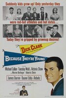 Because They're Young movie poster (1960) hoodie #695988