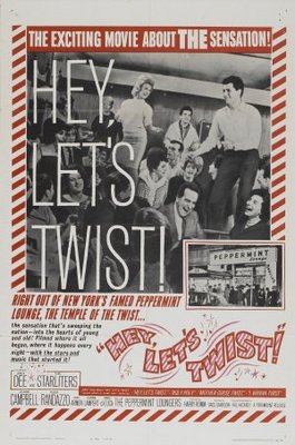 Hey, Let's Twist movie poster (1961) hoodie