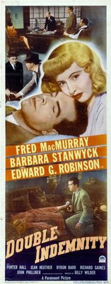 Double Indemnity movie poster (1944) calendar