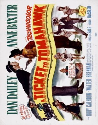 A Ticket to Tomahawk movie poster (1950) mug