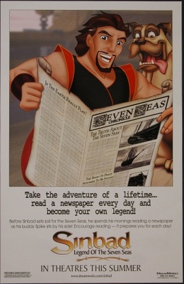 Sinbad: Legend of the Seven Seas movie poster (2003) calendar