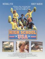 High School U.S.A. movie poster (1983) t-shirt #MOV_44d1be88