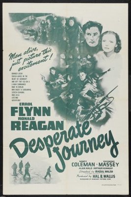 Desperate Journey movie poster (1942) mouse pad