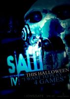 Saw IV movie poster (2007) t-shirt #MOV_450ab826