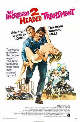 The Incredible 2-Headed Transplant movie poster (1971) Longsleeve T-shirt