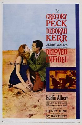 Beloved Infidel movie poster (1959) tote bag
