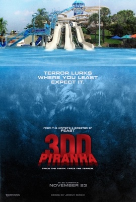 Piranha 3DD movie poster (2011) calendar