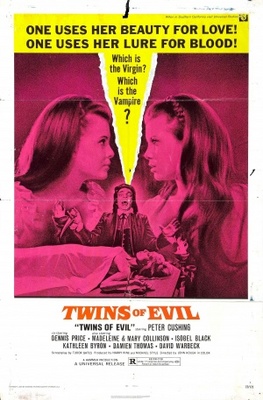 Twins of Evil movie poster (1971) Mouse Pad MOV_4581f997