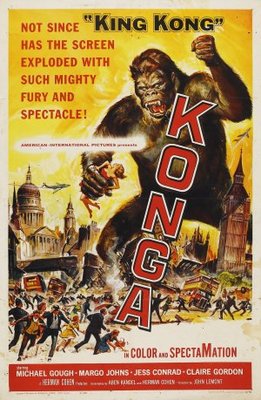 Konga movie poster (1961) Poster MOV_45ba1f68
