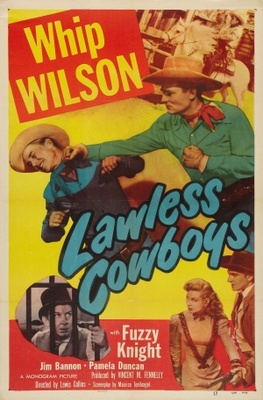Lawless Cowboys movie poster (1951) poster