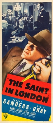 The Saint in London movie poster (1939) poster