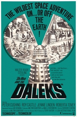 Dr. Who and the Daleks movie poster (1965) poster