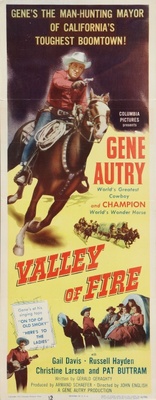 Valley of Fire movie poster (1951) tote bag