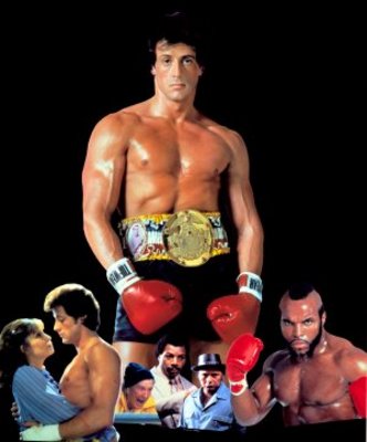 Rocky III movie poster (1982) Sweatshirt