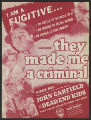 They Made Me a Criminal movie poster (1939) Tank Top
