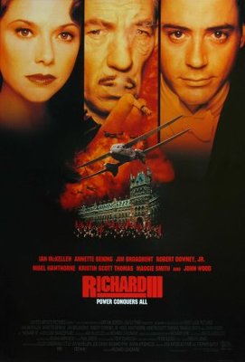 Richard III movie poster (1995) tote bag