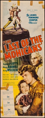 The Last of the Mohicans movie poster (1936) poster