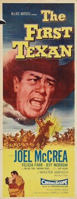 The First Texan movie poster (1956) poster