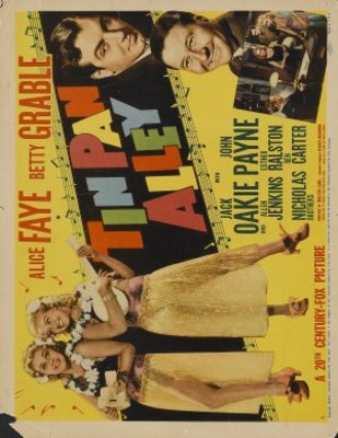 Tin Pan Alley movie poster (1940) tote bag