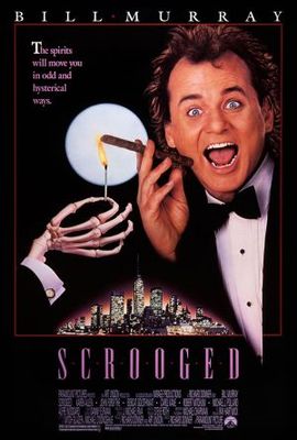 Scrooged movie poster (1988) mug
