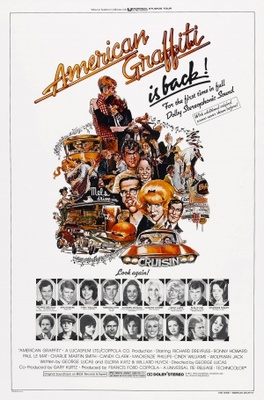 American Graffiti movie poster (1973) Longsleeve T-shirt