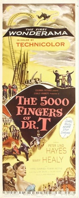 The 5,000 Fingers of Dr. T. movie poster (1953) tote bag