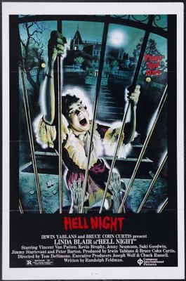 Hell Night movie poster (1981) calendar