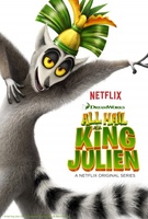 All Hail King Julien movie poster (2014) t-shirt #MOV_4732f75f